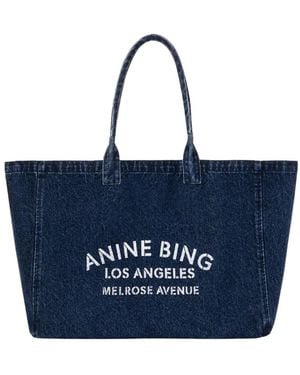 Anine Bing Shopping Bags - Blue