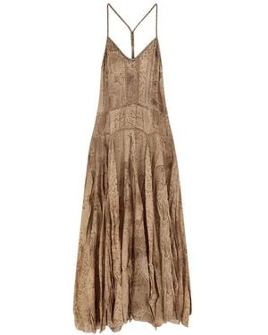 Mes Demoiselles Midi Dresses - Natural