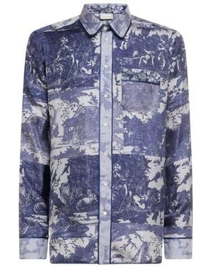 Pierre Louis Mascia Casual Shirts - Blue