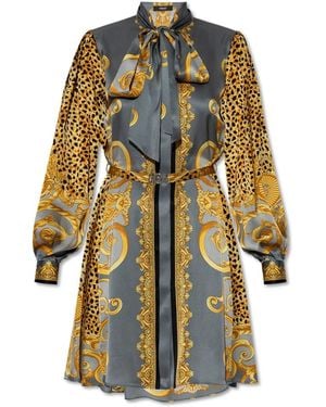 Versace Shirt Dresses - Multicolour