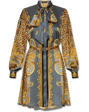 Versace Shirt Dresses - Multicolour