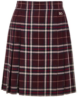 Dolce & Gabbana Short Skirts - Purple
