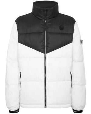 Philipp Plein Winter Jackets - Black