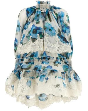 Zimmermann Alchemy Dress - Blau