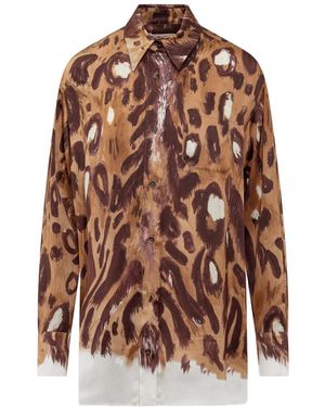 Marni Shirts - Brown