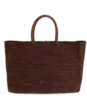 LIE STUDIO Tote Bags - Brown