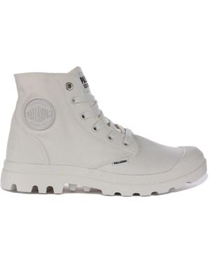 Palladium Lace-Up Boots - Grey