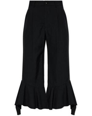 Comme des Garçons Cropped Trousers - Zwart