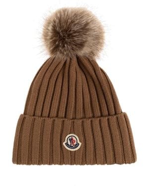 Moncler Beanies - Marrón