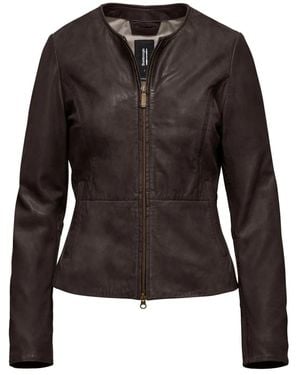 Bomboogie Leather Jackets - Black