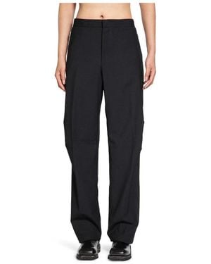 Herno Straight Pants - Black