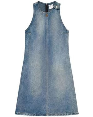 Courreges Short Dresses - Blue