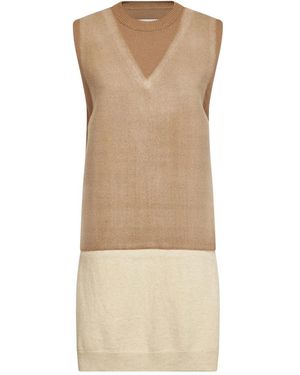 Maison Margiela Knitted Dresses - Natural