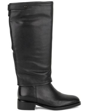 Linda Baumann High Boots - Black