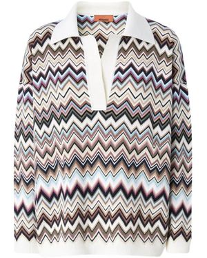 Missoni Polo Shirts - Blanco