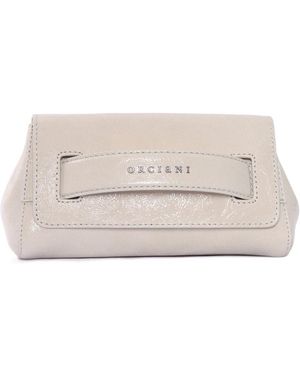 Orciani Gossip Soft Clutch - Naturel