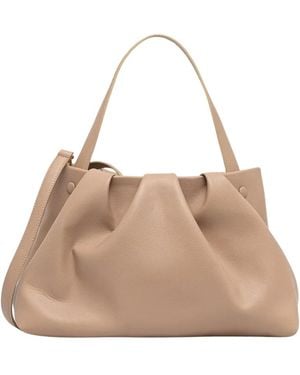 THEMOIRÈ Tassen ,Leer Athena Tote - Naturel