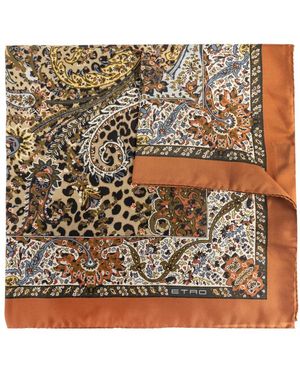 Etro Silky Scarves - Metallic