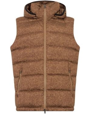 Herno Vests - Marrone