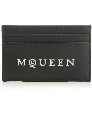 McQueen Wallets & Cardholders - Negro