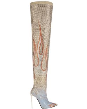 Philipp Plein Over-Knee Boots - Neutro