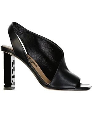 Sergio Rossi High Heel Sandals - Black