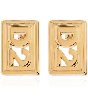 DSquared² D2 Statement Oorbellen - Metallic