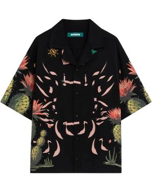 Barrow Short Sleeve Shirts - Negro