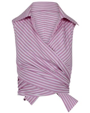 Patou Sleeveless Tops - Violet