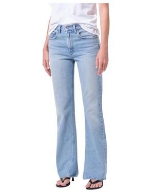 Agolde Kick Boot Jeans - Blauw