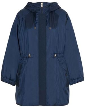 Weekend by Maxmara Omkeerbare Midi Parka - Blauw