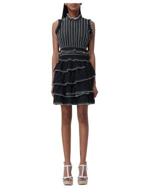 Sea Short Dresses - Black