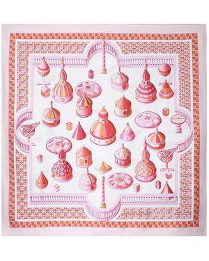 Ferragamo Silky Scarves - Red