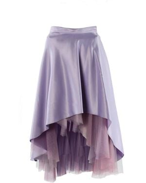 Pinko Short Skirts - Purple