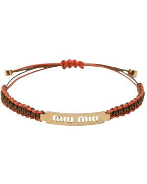 Miu Miu Armband - Braun