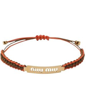 Miu Miu Bracelets - Brown