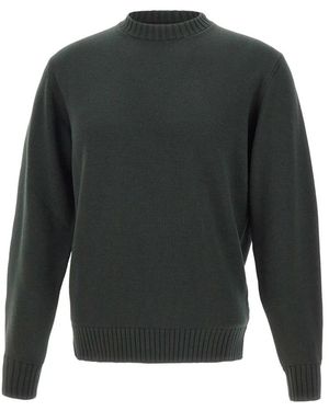FILIPPO DE LAURENTIIS Round-Neck Knitwear - Grey