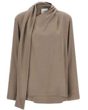 Nude Overhemden ,Shirts - Bruin