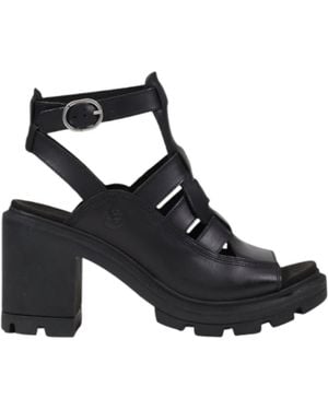 Timberland High Heel Sandals - Black