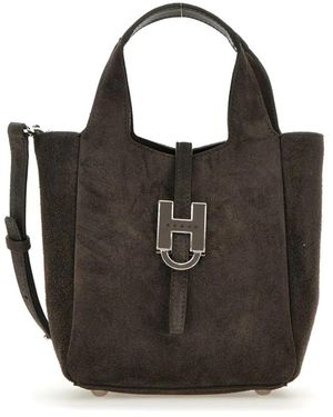 Hogan Tassen ,Bruin ,Borsa - Zwart