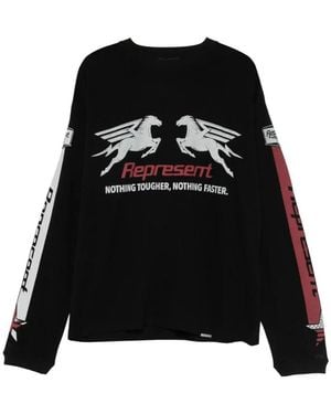 Represent Long Sleeve Tops - Nero
