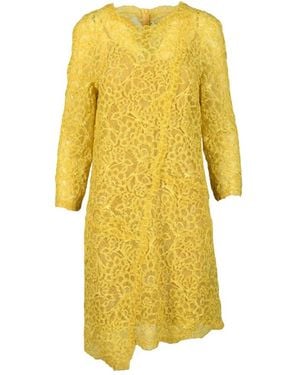Ermanno Scervino Short Dresses - Yellow