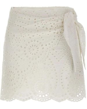 MC2 Saint Barth Short Skirts - White