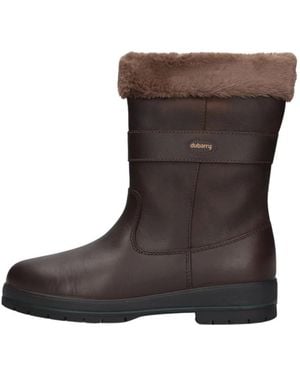 Dubarry Foxrock Fur-Lined Boots - Braun