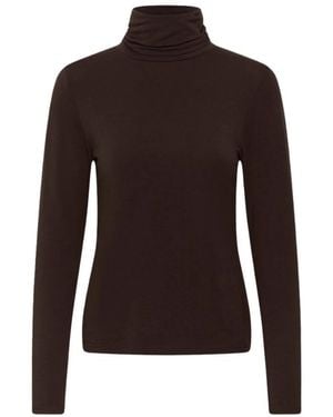 Part Two Long Sleeve Tops - Marrone