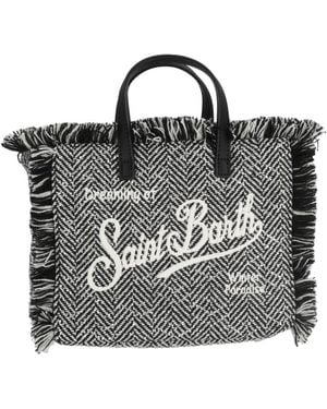 MC2 Saint Barth Tassen ,Veelkleurig ,Vanity Mini - Zwart