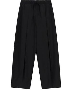 Imperial Cropped Trousers - Black