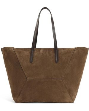 Brunello Cucinelli Duo Medium Tote - Braun
