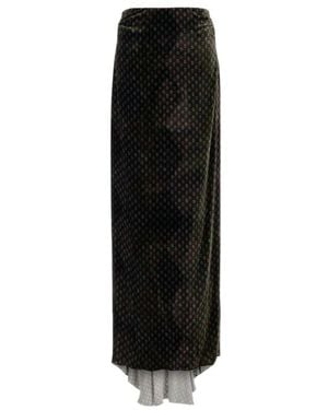 Dries Van Noten Maxi Skirts - Black