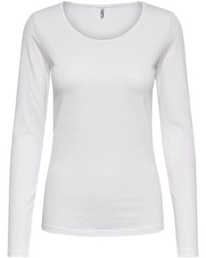 ONLY Long Sleeve Tops - Bianco